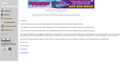 Desktop Screenshot of lololemecano.info
